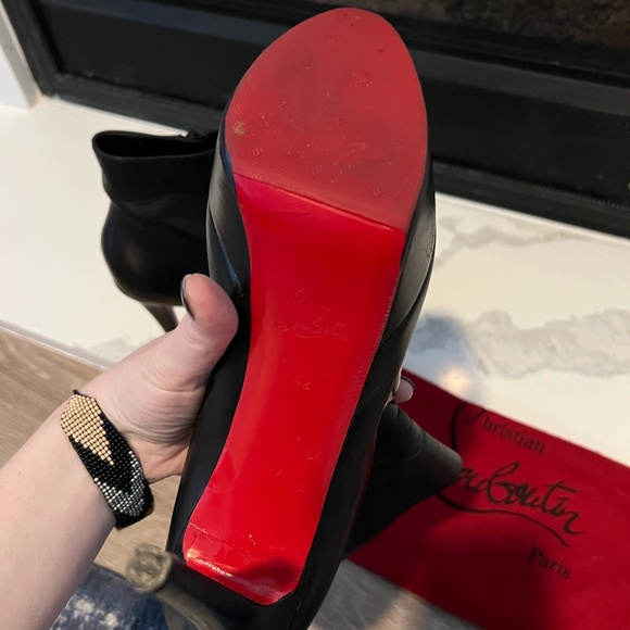 Christian Louboutin Ankle Platform Booties - Picture 5 of 5